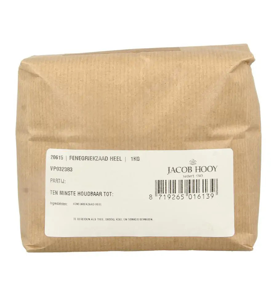 Jacob Hooy Fenegriek heel 1 kg