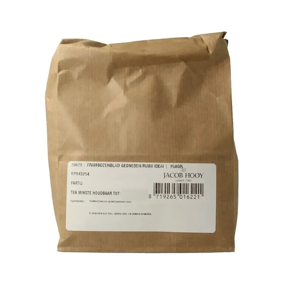 Jacob Hooy Frambozenblad 250 gram