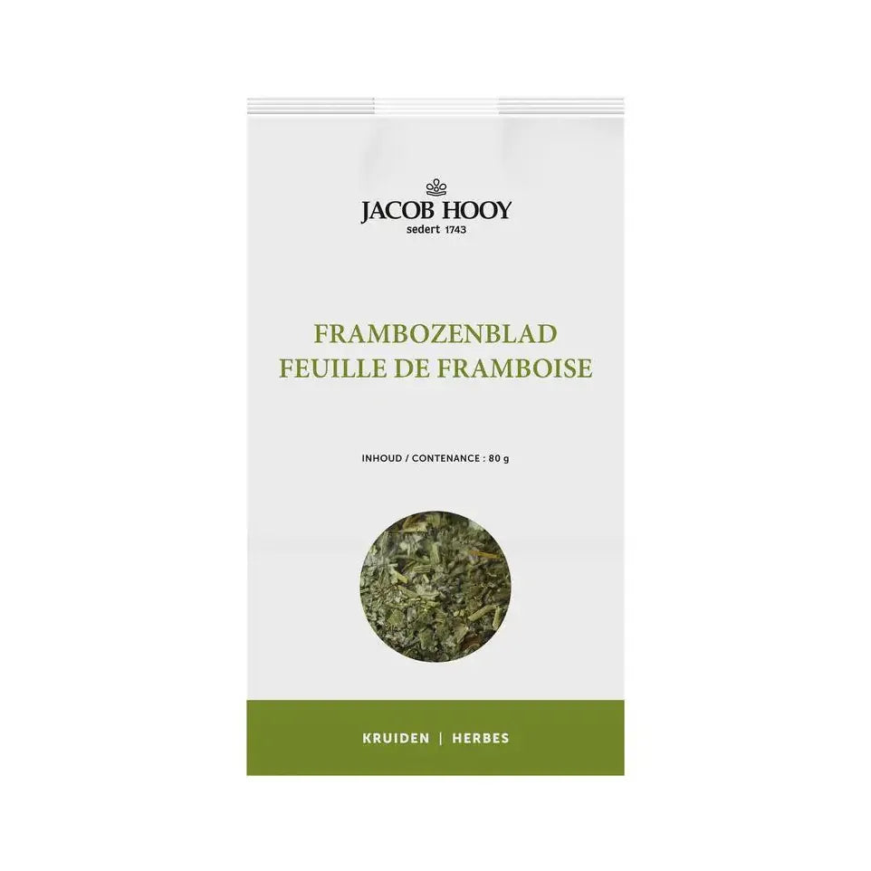 Jacob Hooy Frambozenblad 80 gram