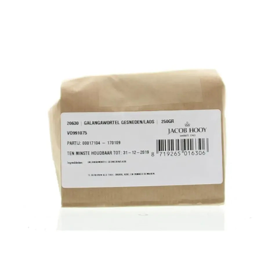 Jacob Hooy Galangawortel gesneden/laos 250 gram