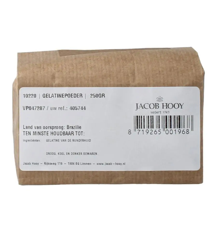 Jacob Hooy Gelatinepoeder 250 gram