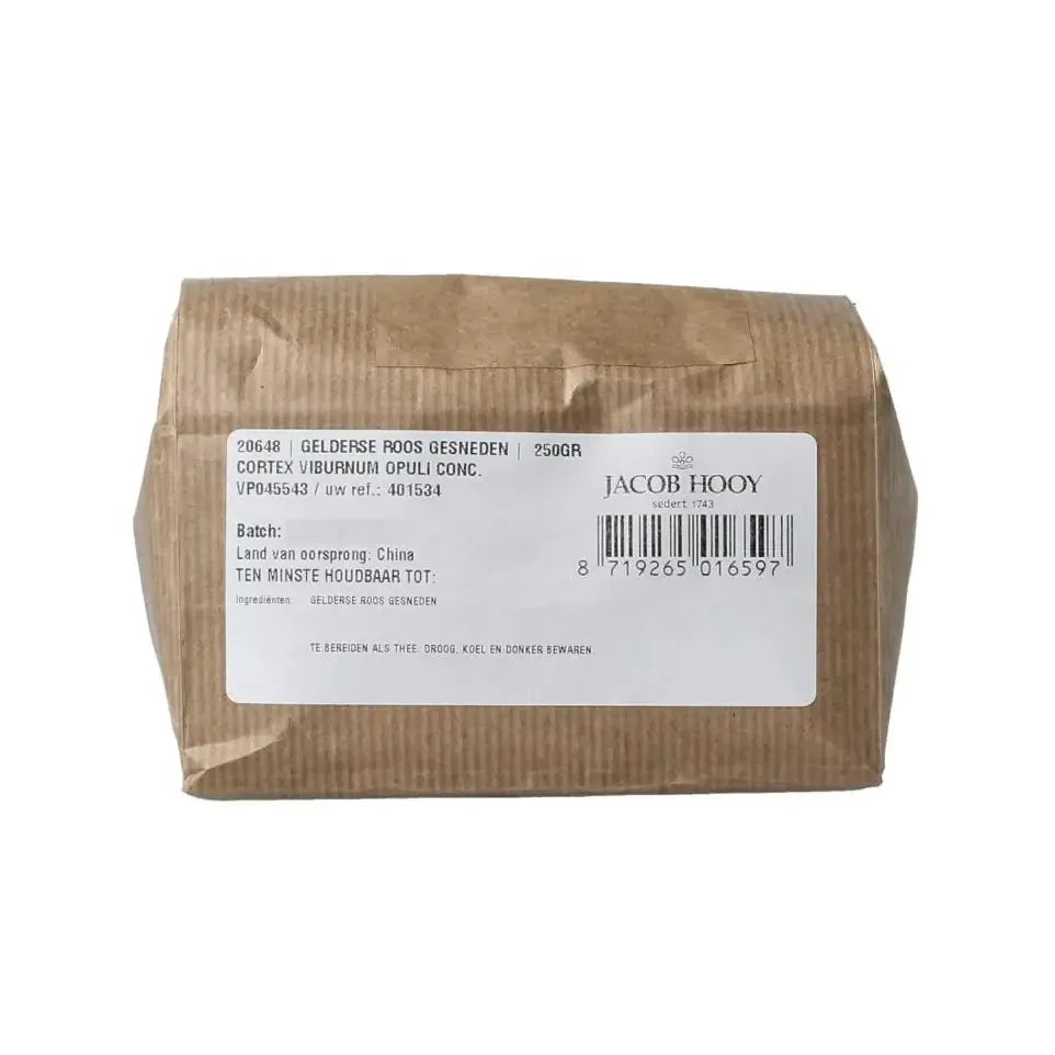 Jacob Hooy Gelderse roos gesneden 250 gram