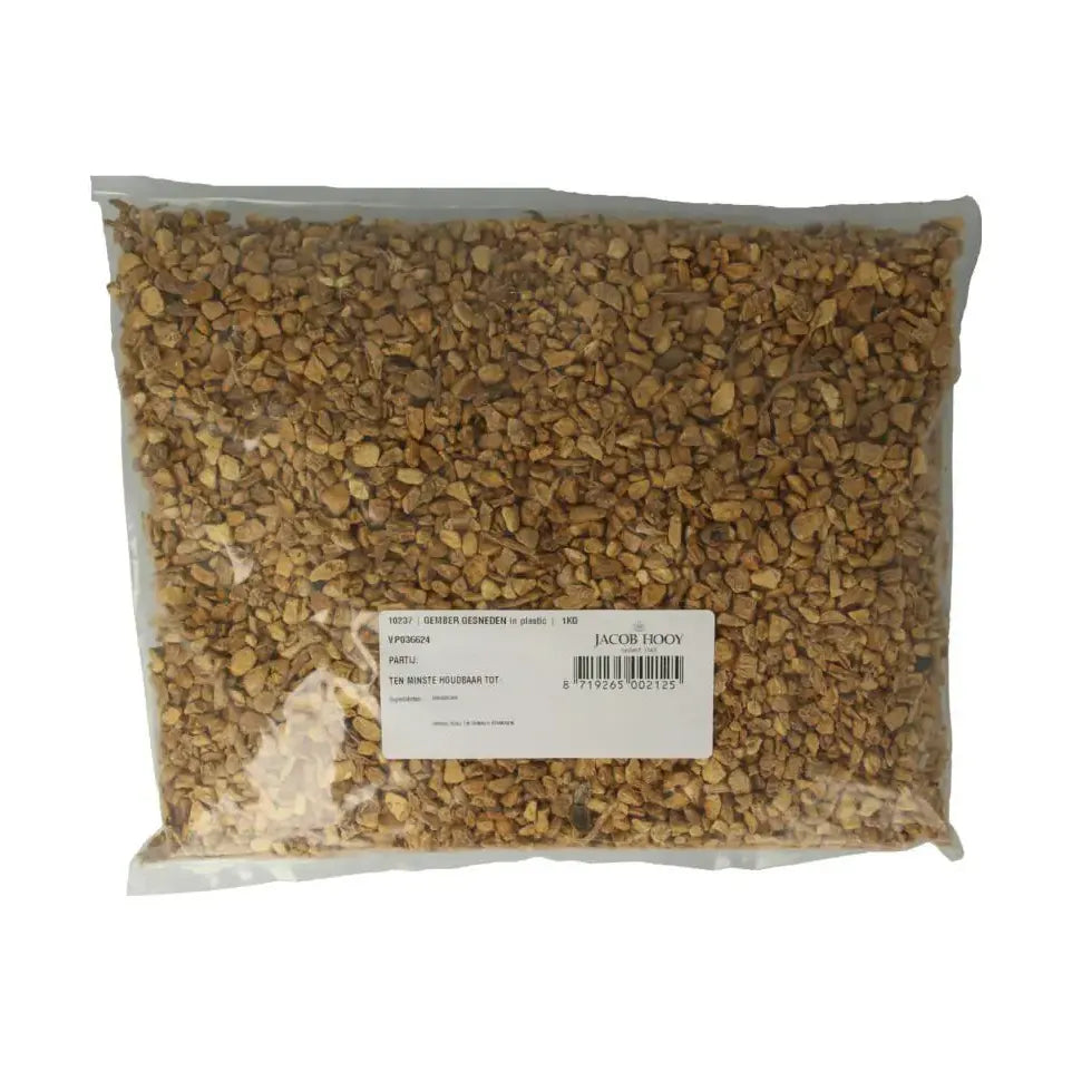 Jacob Hooy Gember geschild gesneden 1 kg