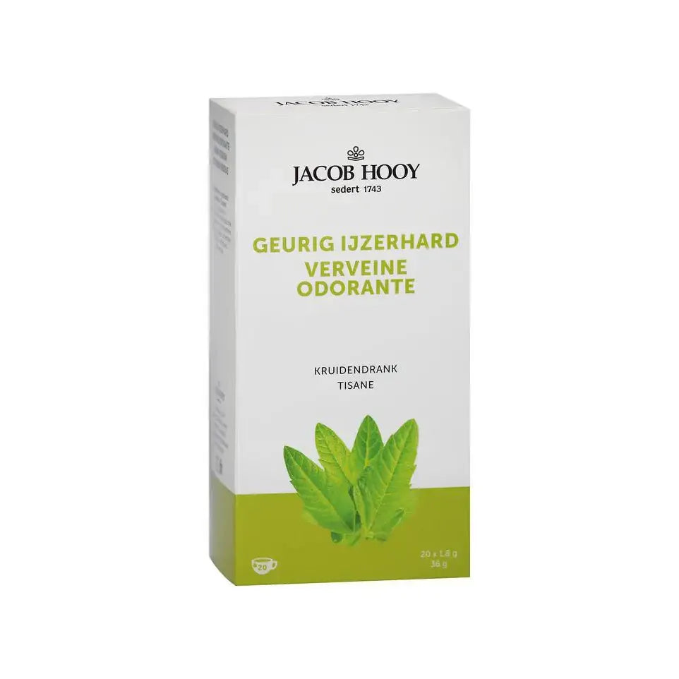 Jacob Hooy Geurig ijzerhard theezak gold 20 zakjes