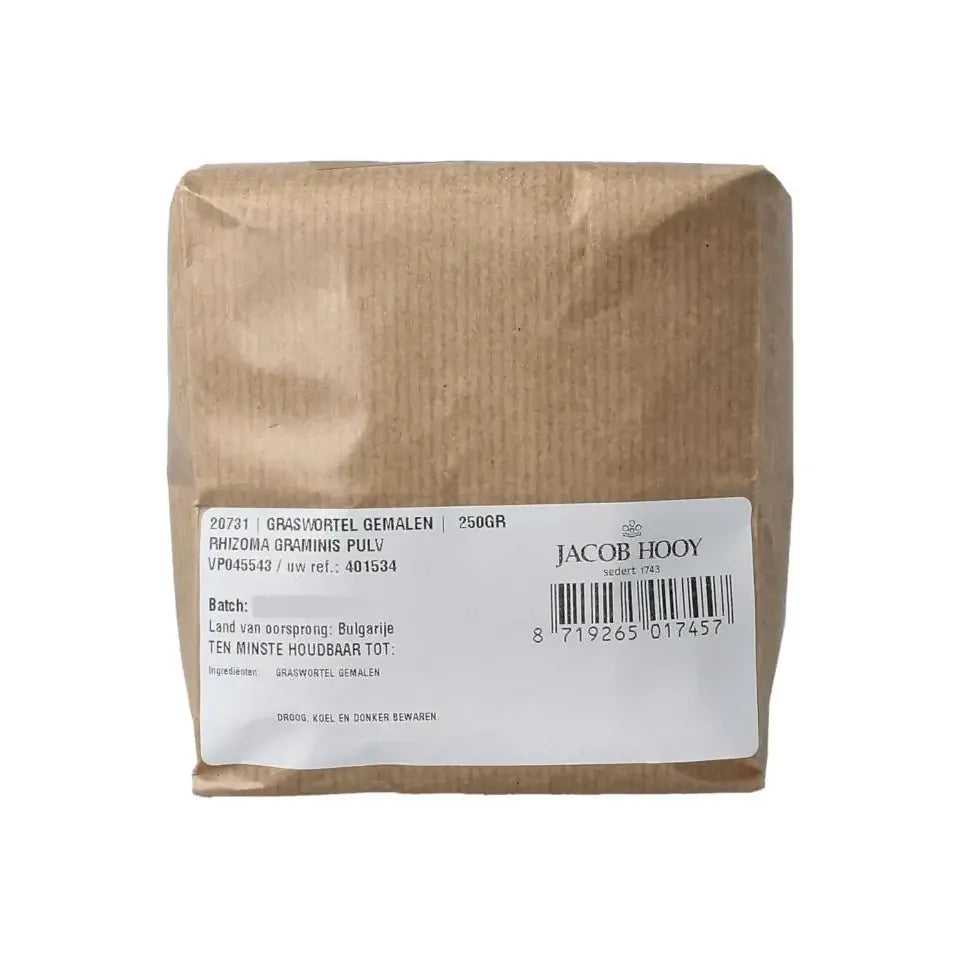 Jacob Hooy Graswortel gemalen 250 gram