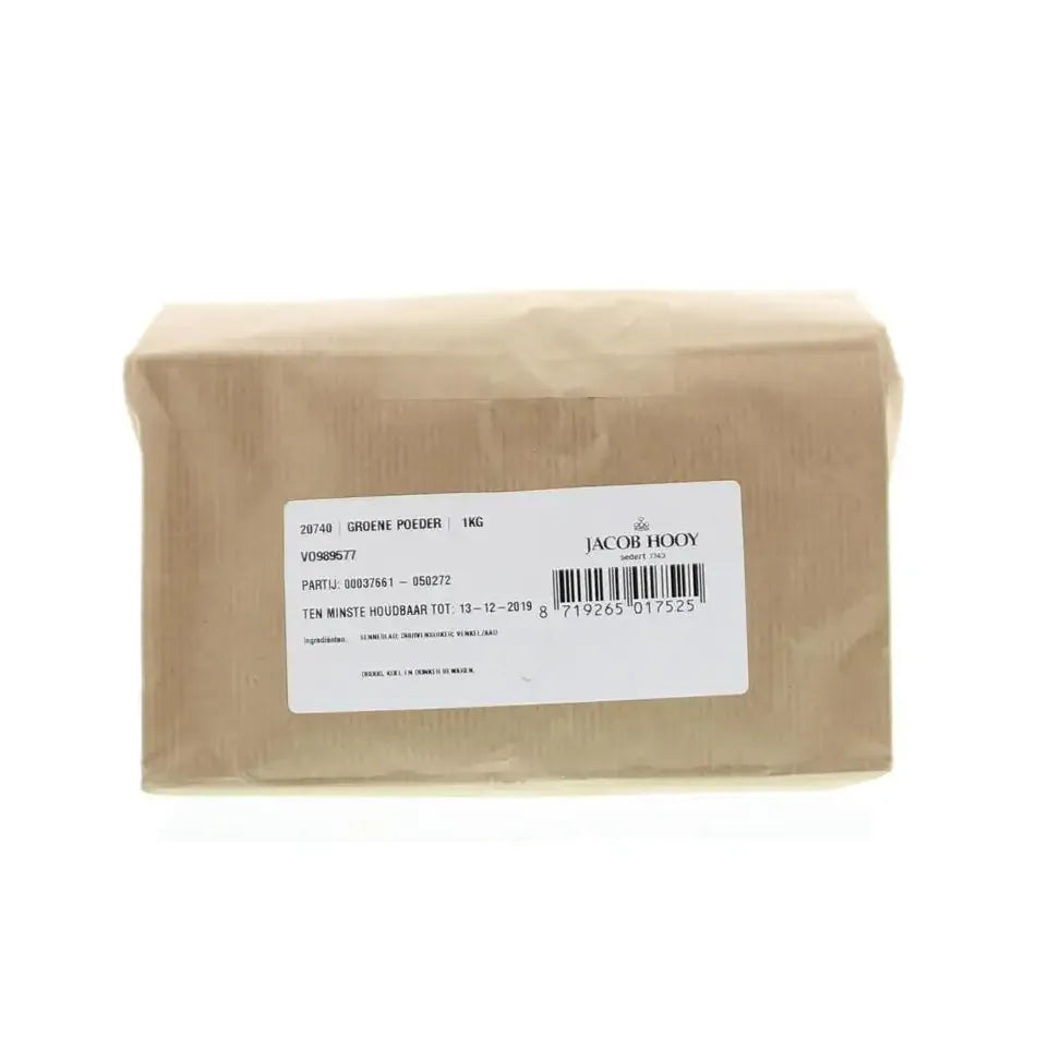 Jacob Hooy Groene poeder 1 kg