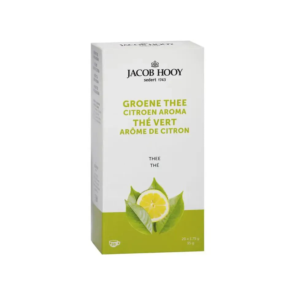 Jacob Hooy Groene thee citroen 20 zakjes