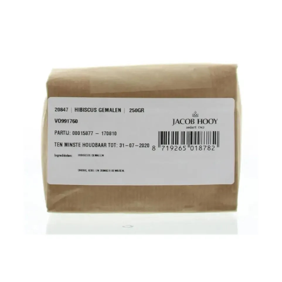 Jacob Hooy Hibiscus gemalen 250 gram