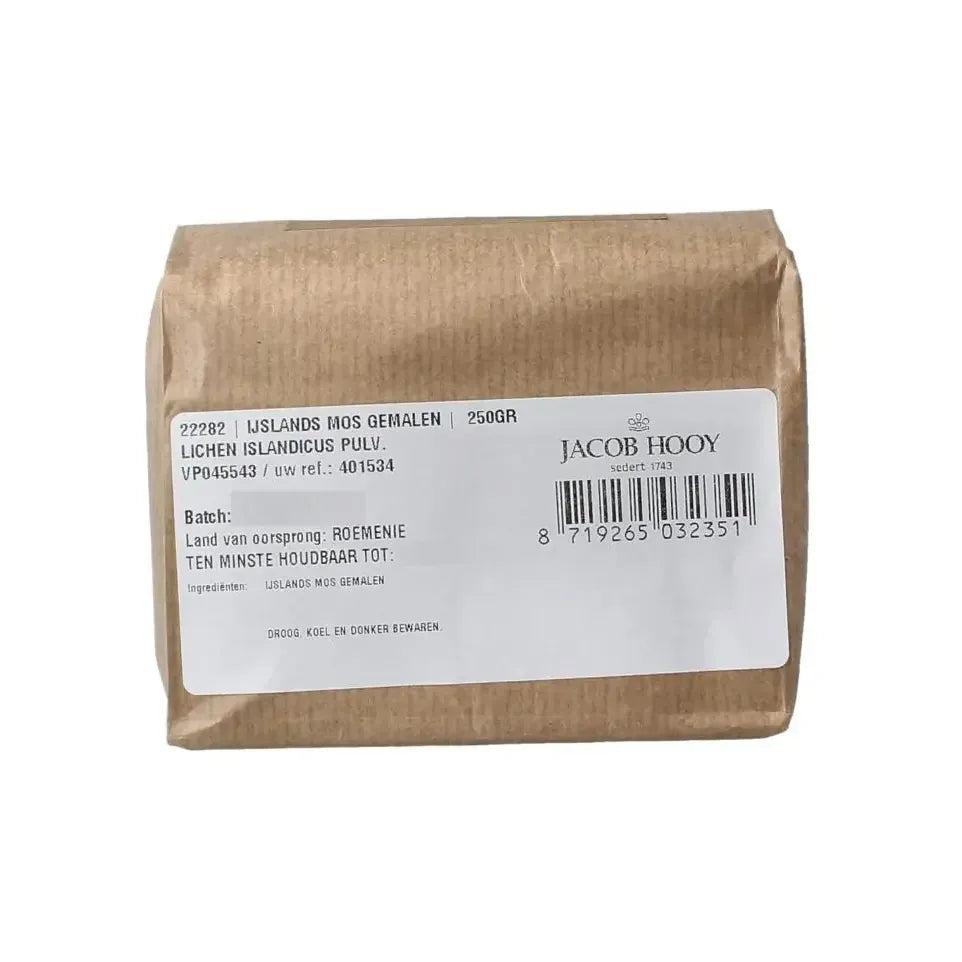 Jacob Hooy IJslands mos gemalen 250 gram
