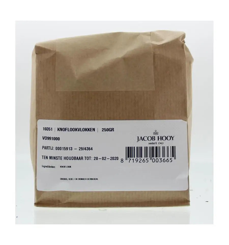 Jacob Hooy Knoflook vlokken 250 gram