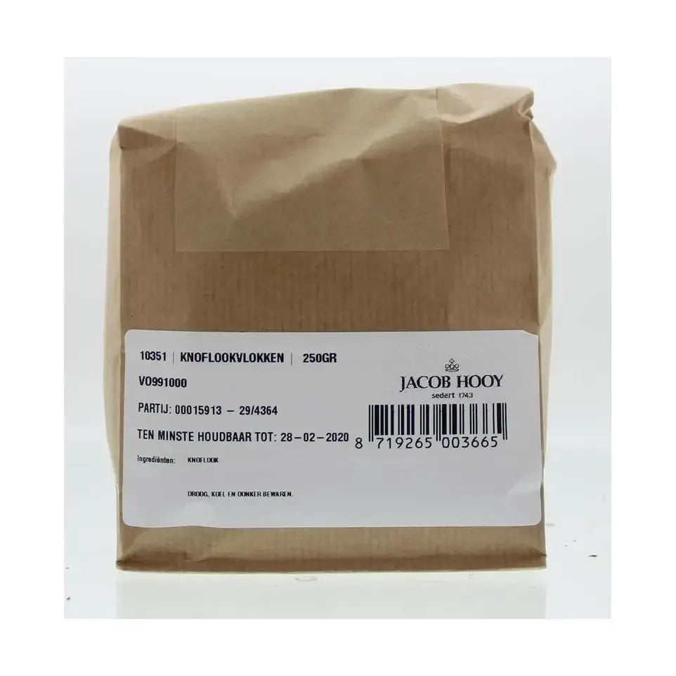 Jacob Hooy Knoflook vlokken 250 gram