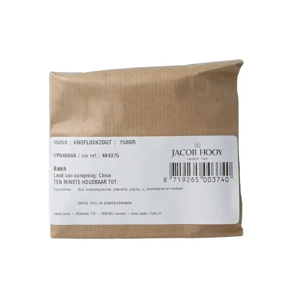 Jacob Hooy Knoflookzout 250 gram