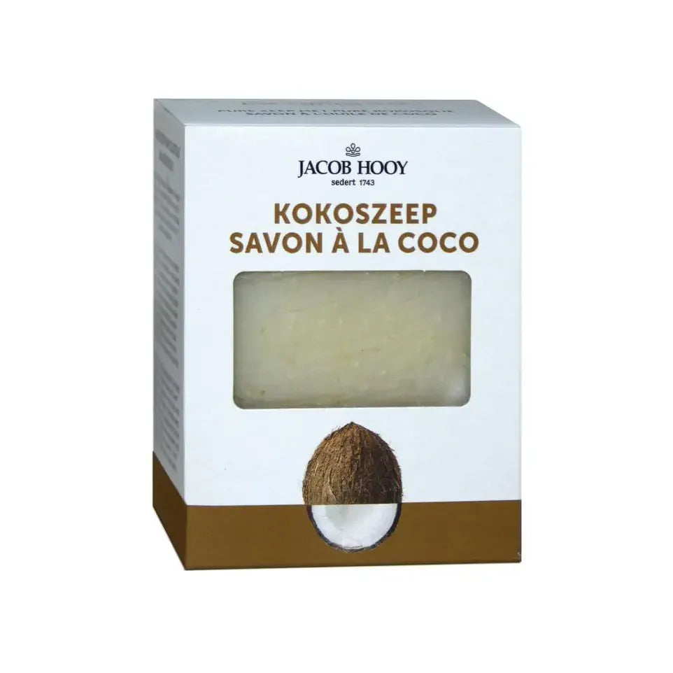Jacob Hooy Kokos zeep niet vloeibaar 240 ml