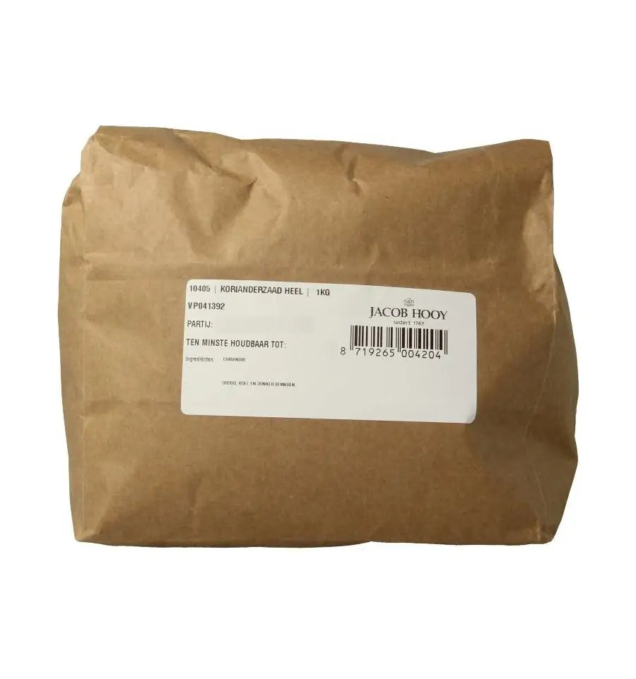 Jacob Hooy Korianderzaad heel 1 kg