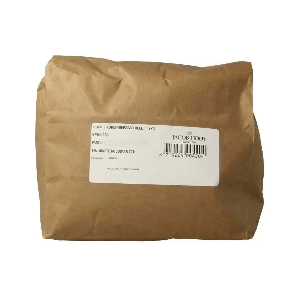 Jacob Hooy Korianderzaad heel 1 kg