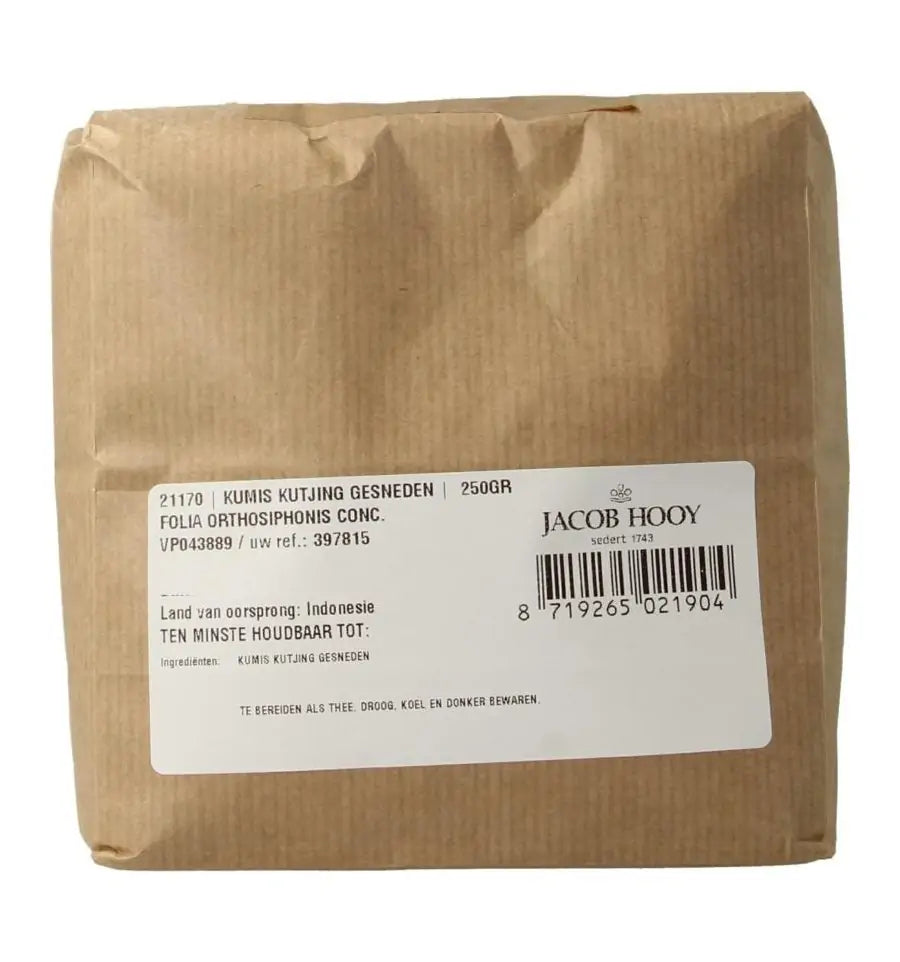 Jacob Hooy Kumis kutjing gesneden 250 gram