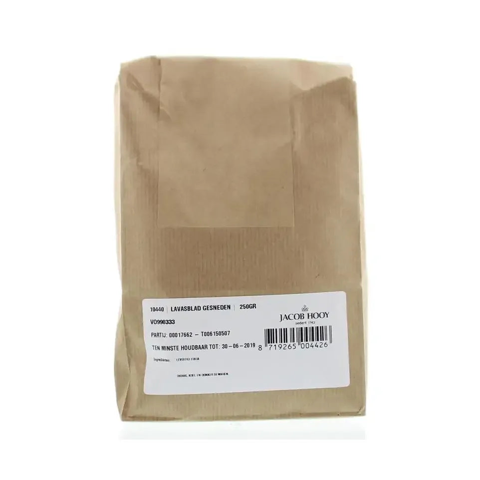 Jacob Hooy Lavasblad gesneden 250 gram