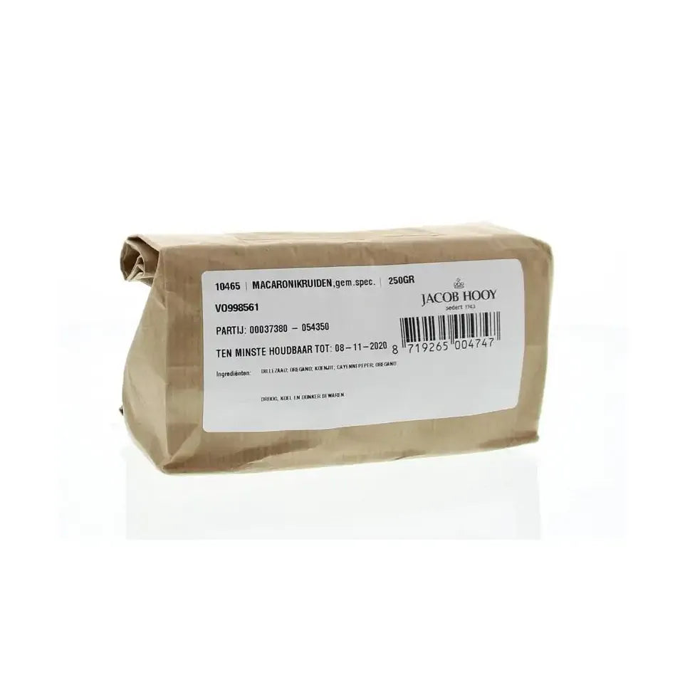 Jacob Hooy Macaronikruiden 250 gram