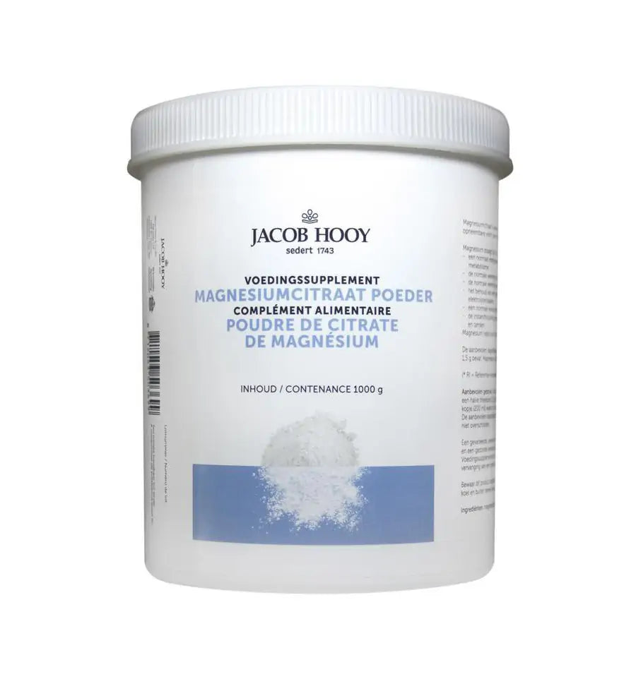 Jacob Hooy Magnesiumcitraat poeder 1 kg