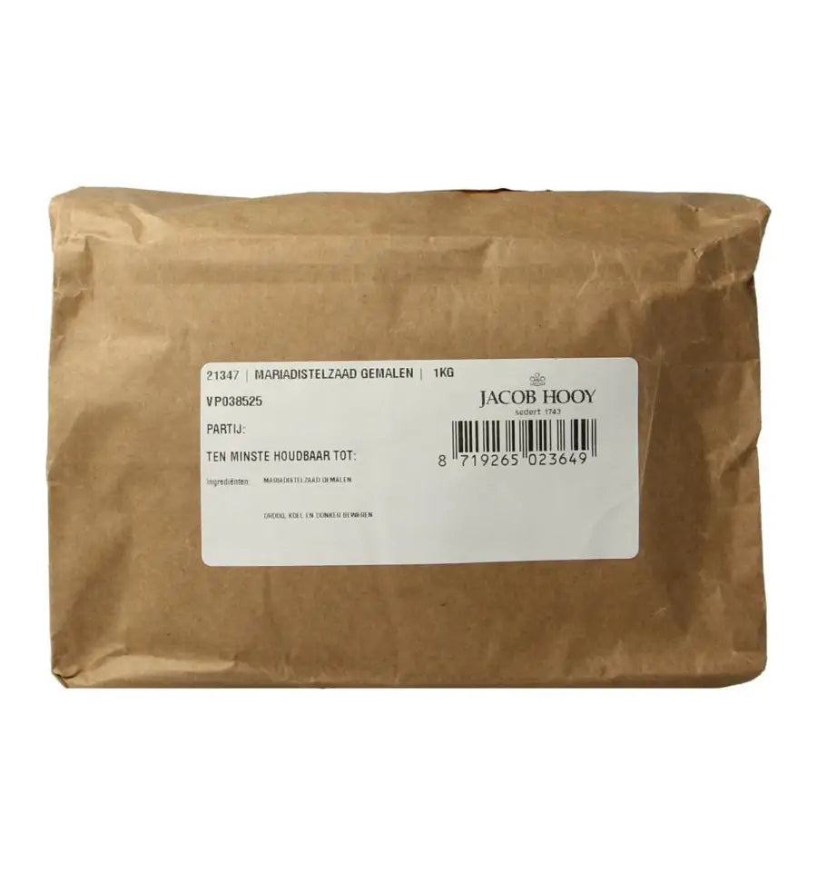 Jacob Hooy Mariadistelzaad gemalen 1 kg