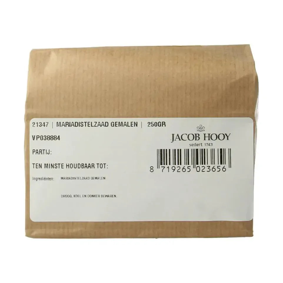 Jacob Hooy Mariadistelzaad gemalen 250 gram