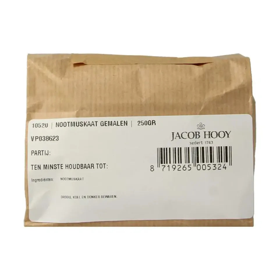 Jacob Hooy Nootmuskaat gemalen 250 gram