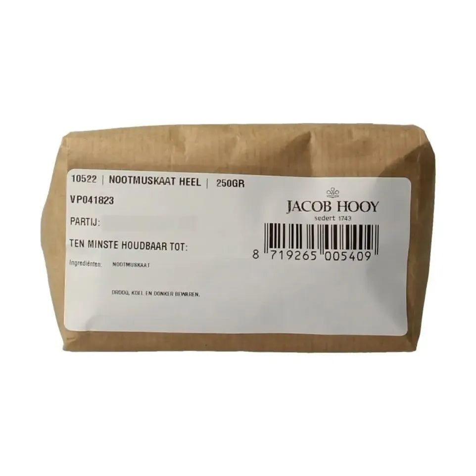 Jacob Hooy Nootmuskaat heel 250 gram