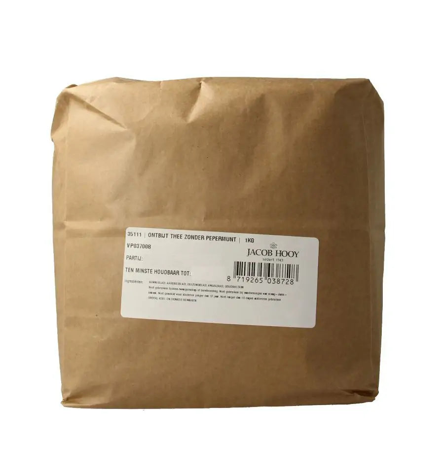 Jacob Hooy Ontbijtthee zonder pepermunt 1 kg