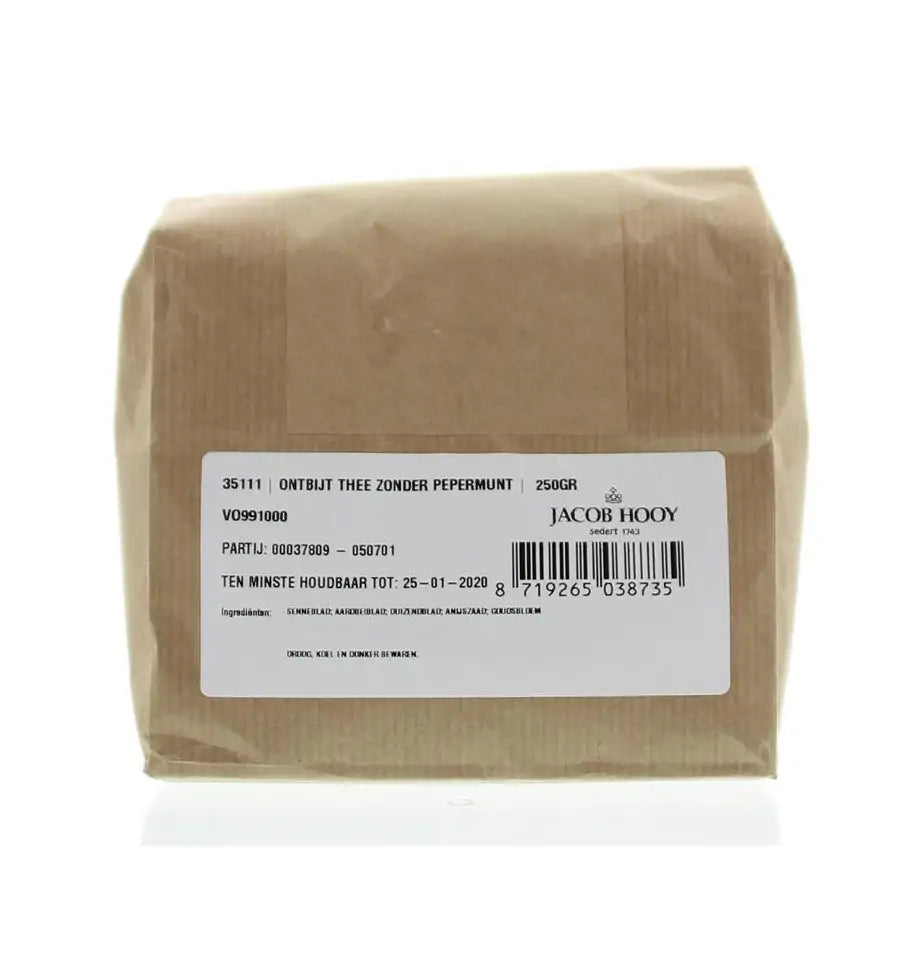 Jacob Hooy Ontbijtthee zonder pepermunt 250 gram