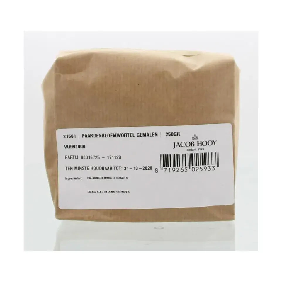 Jacob Hooy Paardebloemwortel gemalen 250 gram