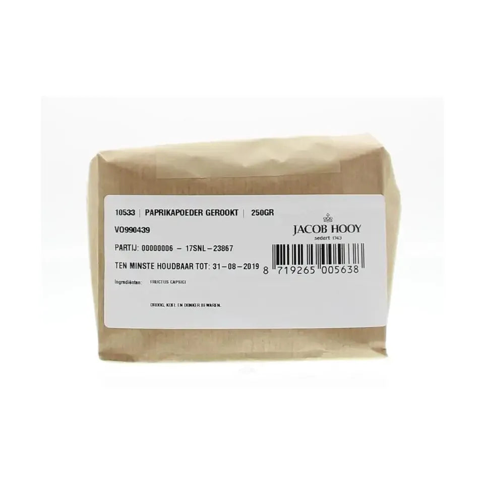 Jacob Hooy Paprika gerookt 250 gram