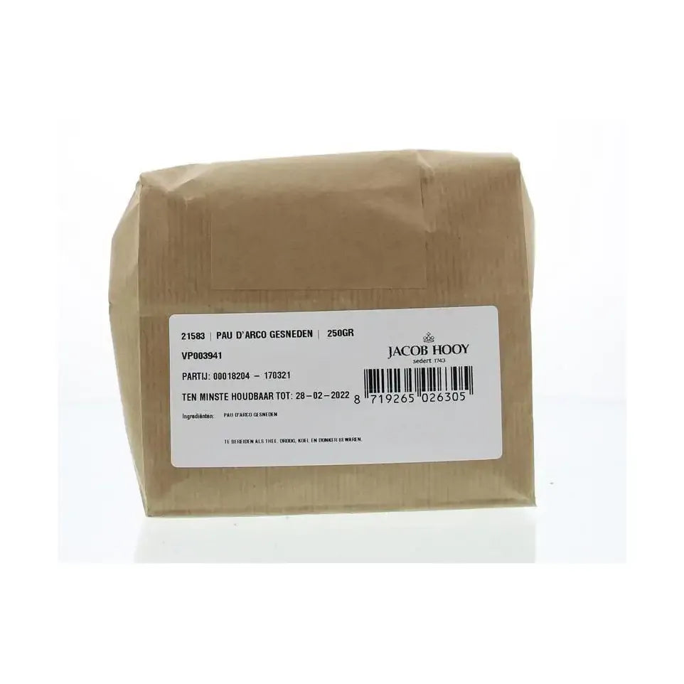 Jacob Hooy Pau de arco gesneden 250 gram