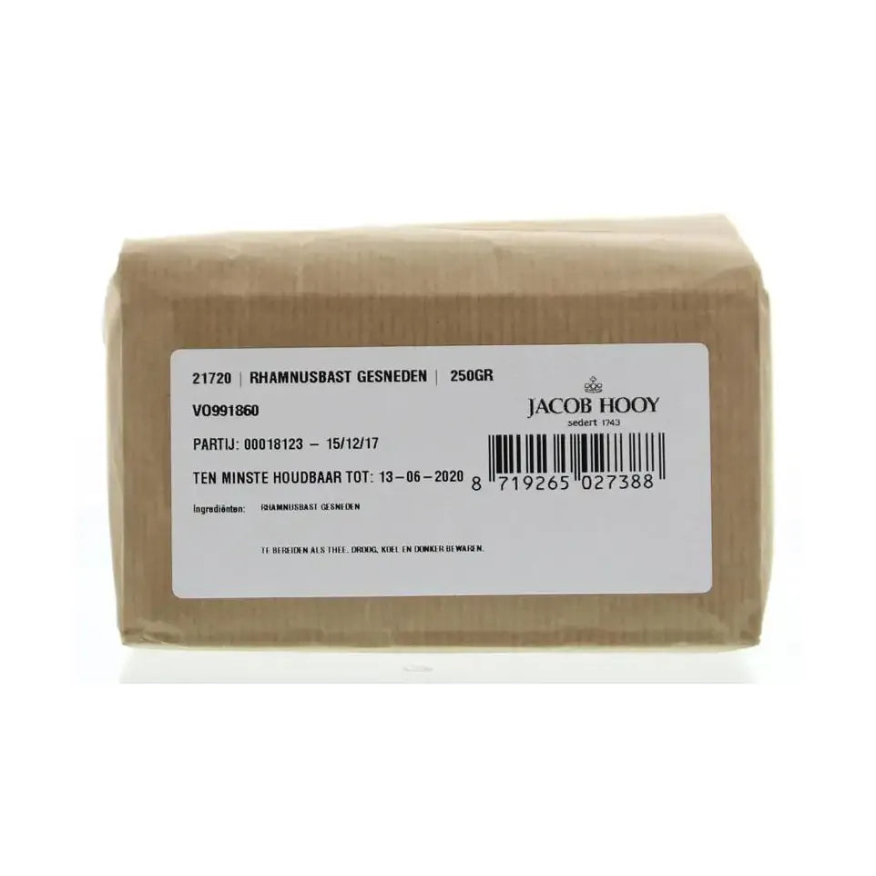 Jacob Hooy Rhamnusbast vuilboombast gesneden 250 gram