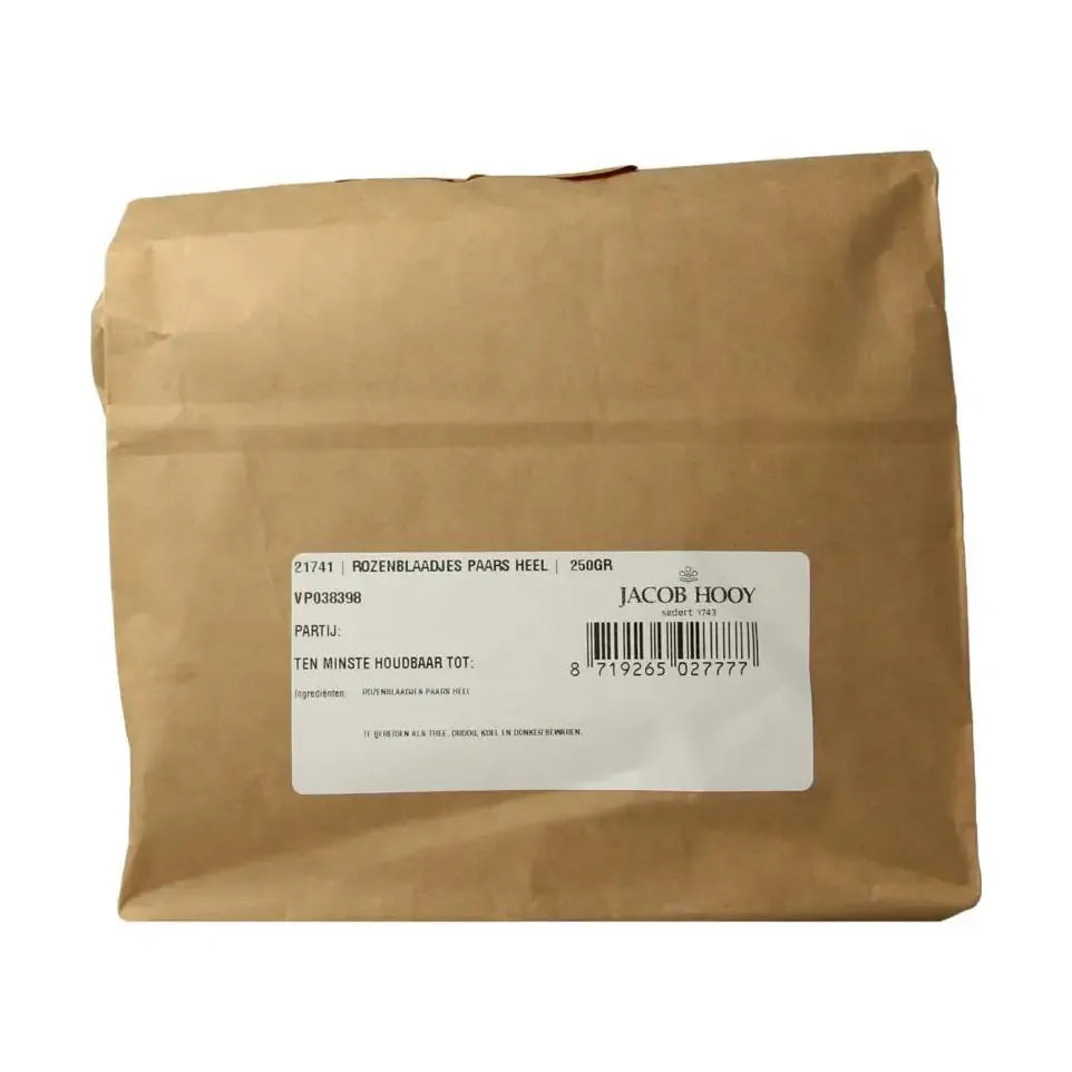 Jacob Hooy Rozenblaadjes paars 250 gram