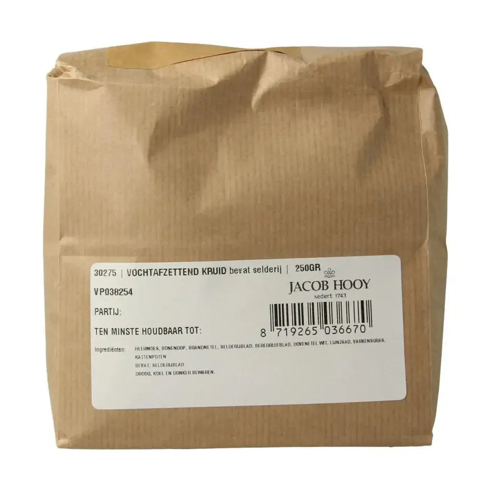 Jacob Hooy Vochtafzettende kruiden 250 gram