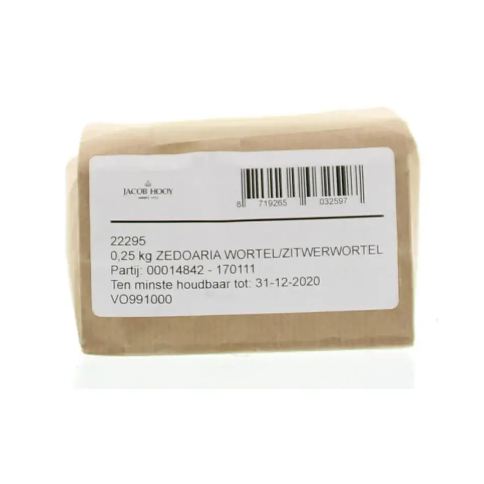 Jacob Hooy Zedoaria wortel/zitwerwortel 250 gram