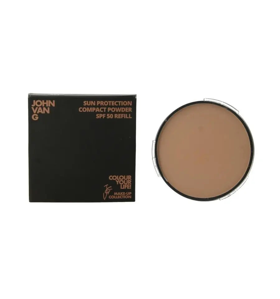 John van G Sun protection compact powder SPF50 navul 45