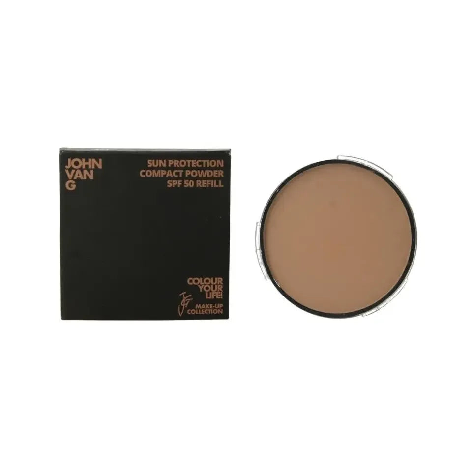 John van G Sun protection compact powder SPF50 navul 45