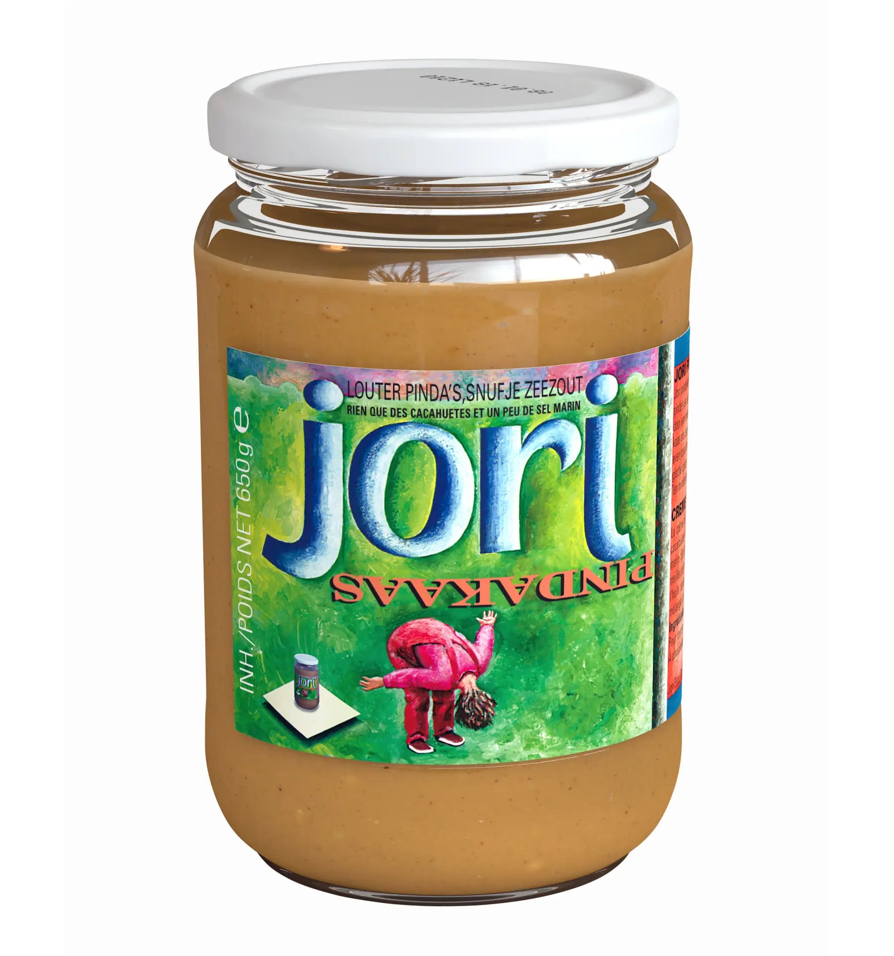 Jori Pindakaas met zout 650 gram