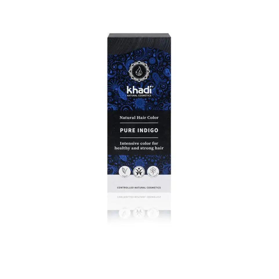 Khadi Haarkleur pure indigo 100 gram