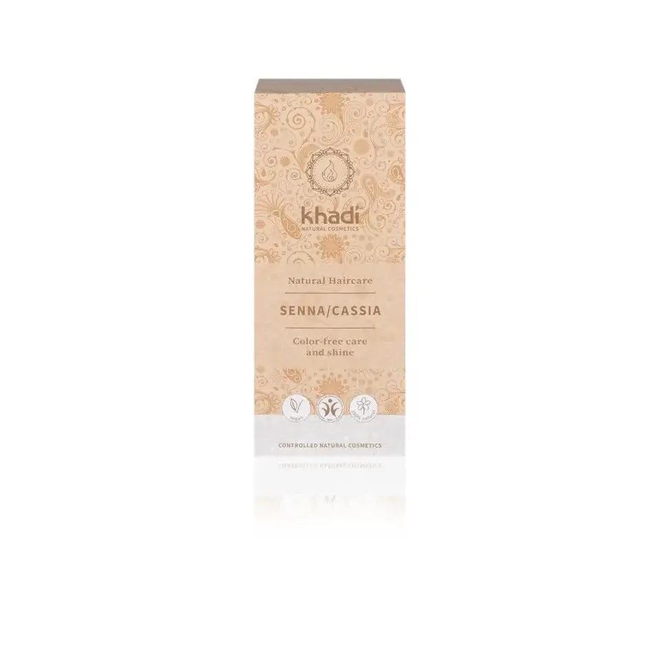 Khadi Haarkleur senna/cassia natural 100 gram