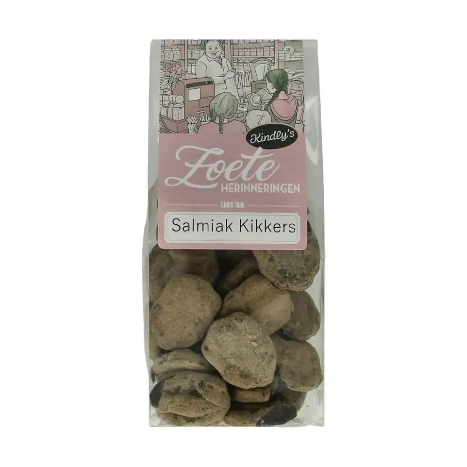 Kindly's Salmiak kikkers zoete herinneringen 180 gram