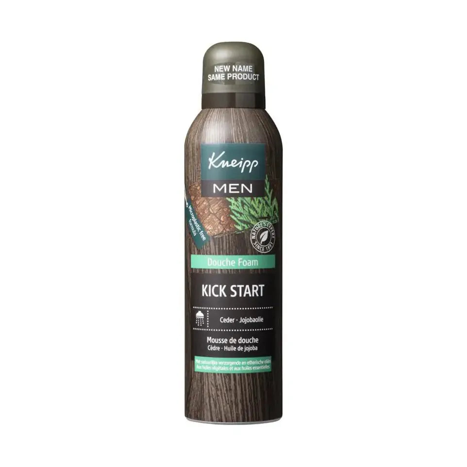 Kneipp Douche foam men ceder-jojoba 200 ml
