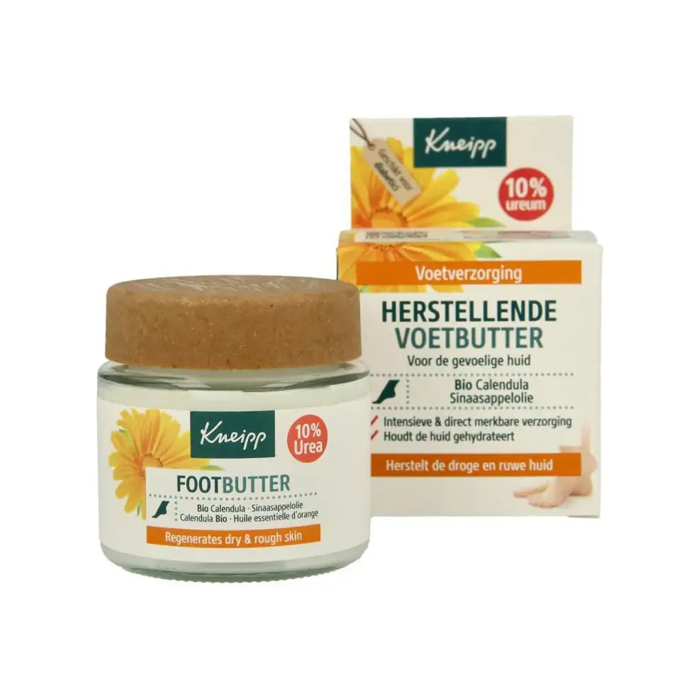 Kneipp Foot care voetbutter calendula sinaasappelolie 100 ml