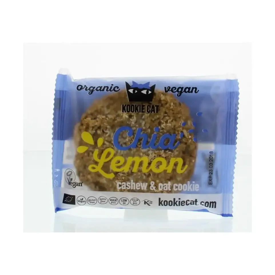 Kookie Cat Chia lemon 50 gram