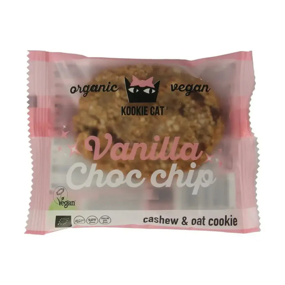 Kookie Cat Vanilla chocolate chip 50 gram