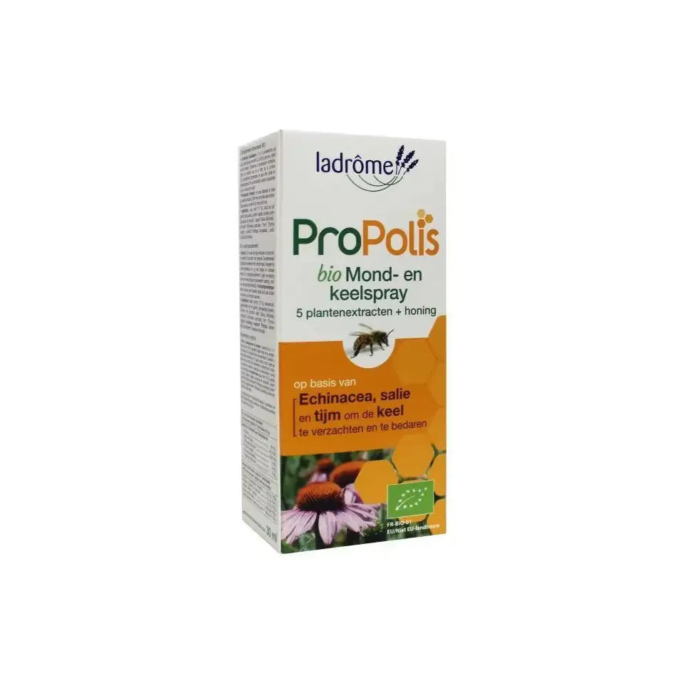 La Drome Propolis keel- en mondspray 30 ml