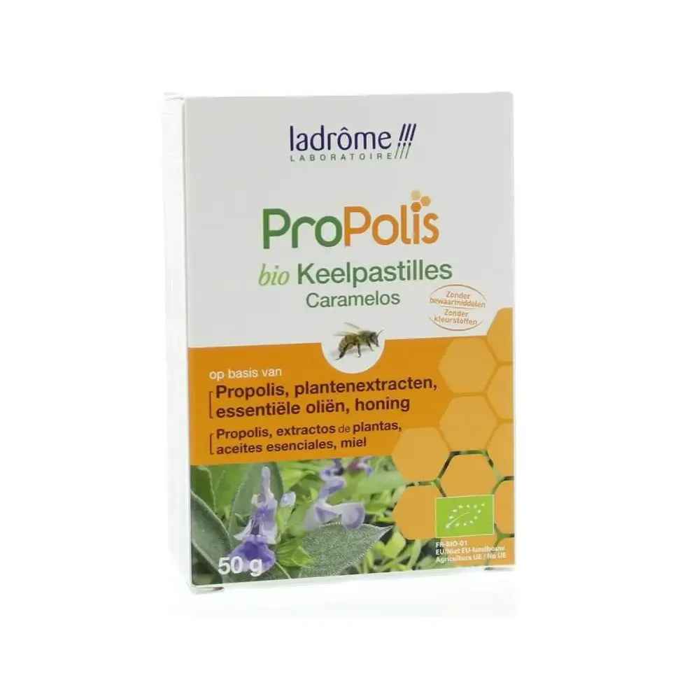 La Drome Propolis keelpastille 50 pastilles