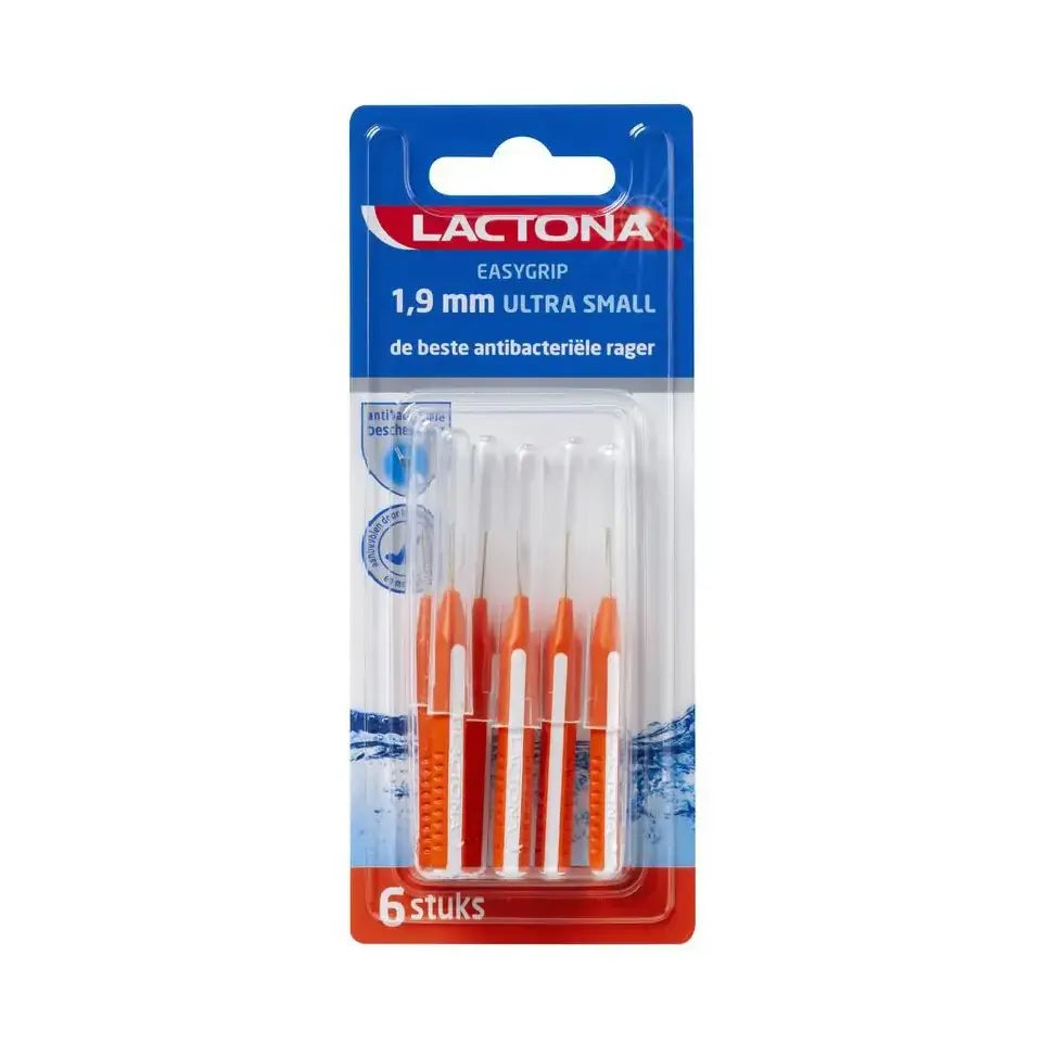 Lactona Easygrip ultra small 1.9mm 6 stuks