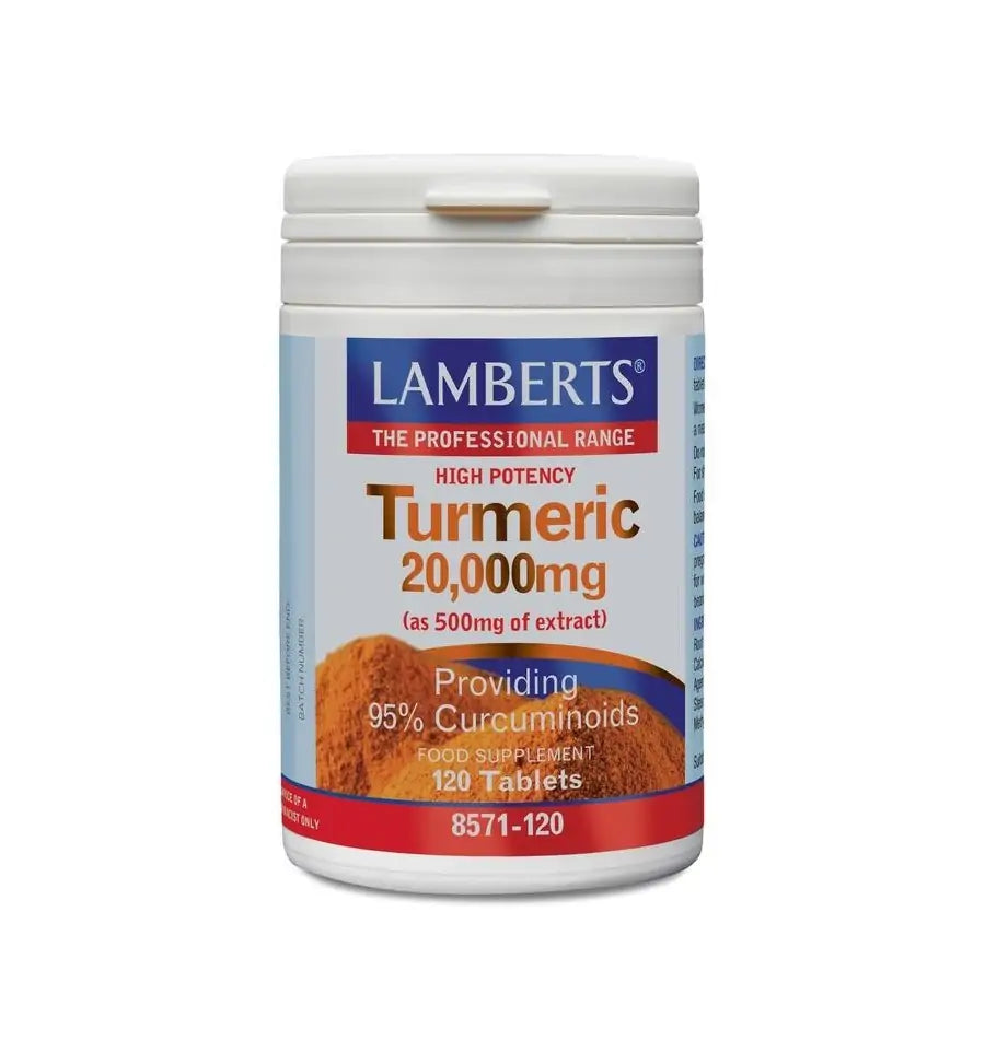 Lamberts Curcuma 20.000 mg (turmeric) 120 tabletten